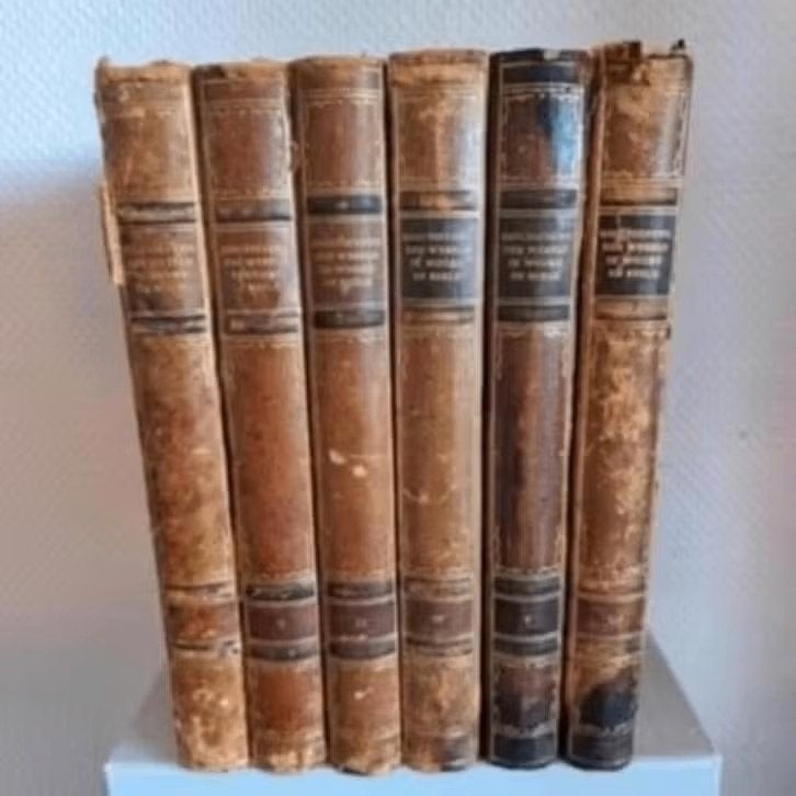 GESCHIEDENIS DER WERELD in woord en beeld / 6 delen (1920's), Ophalen of Verzenden, Overige gebieden