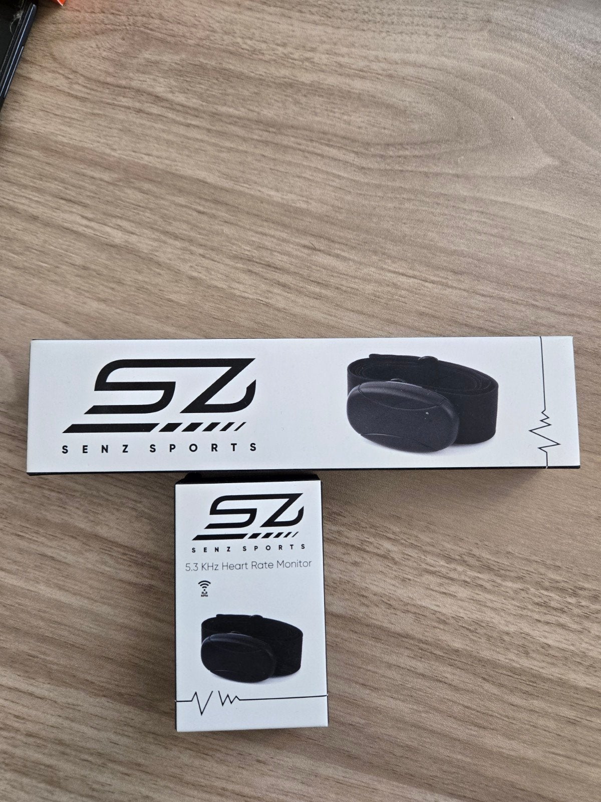 Senz Sports 5.3 KHz Hartslagmeter met Borstband, Sport en Fitness, Hartslagmeters, Verzenden, Nieuw, Overige merken, Met borstriem