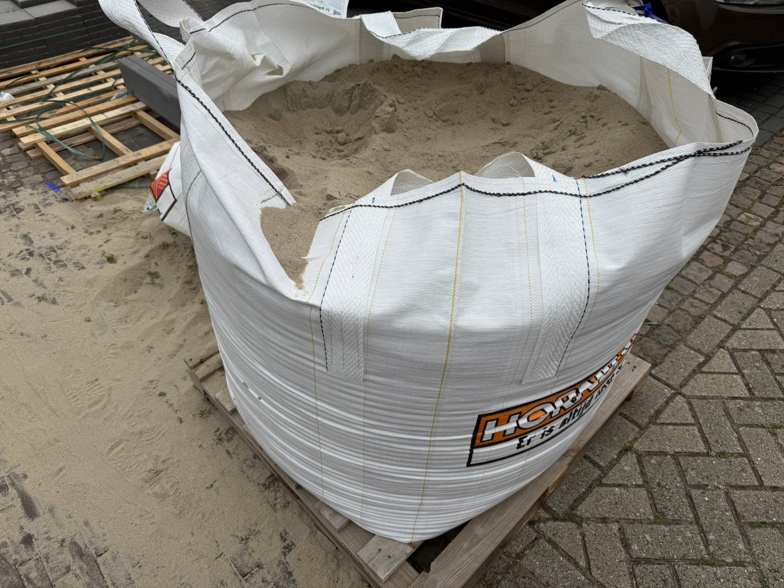 BigBag ophoogzand 1200kg GRATIS, Tuin en Terras, Ophalen, Nieuw, Ophoogzand