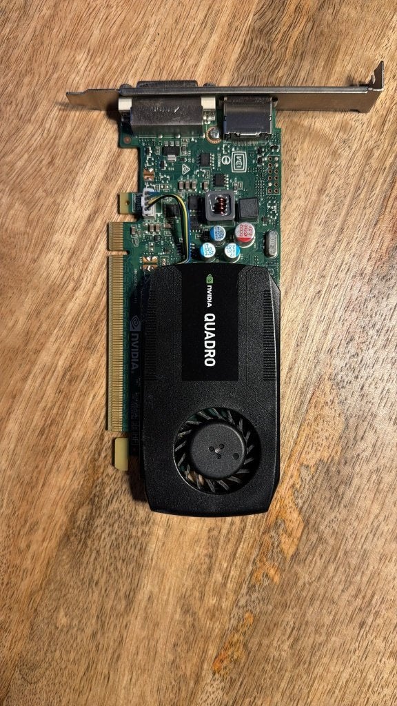 Nvidia Quadro K420 2GB Graphics Card, Computers en Software, Videokaarten, Ophalen of Verzenden, Gebruikt, GDDR3, Nvidia
