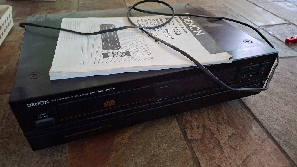 Denon DCD-1460 CD-speler — vintage hi-fi, jaren '90, Ophalen, Gebruikt, Overige merken