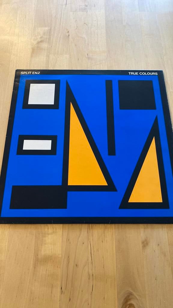 Vinyl lp Split Enz - True colours, Ophalen of Verzenden, Zo goed als nieuw, 12 inch, Poprock