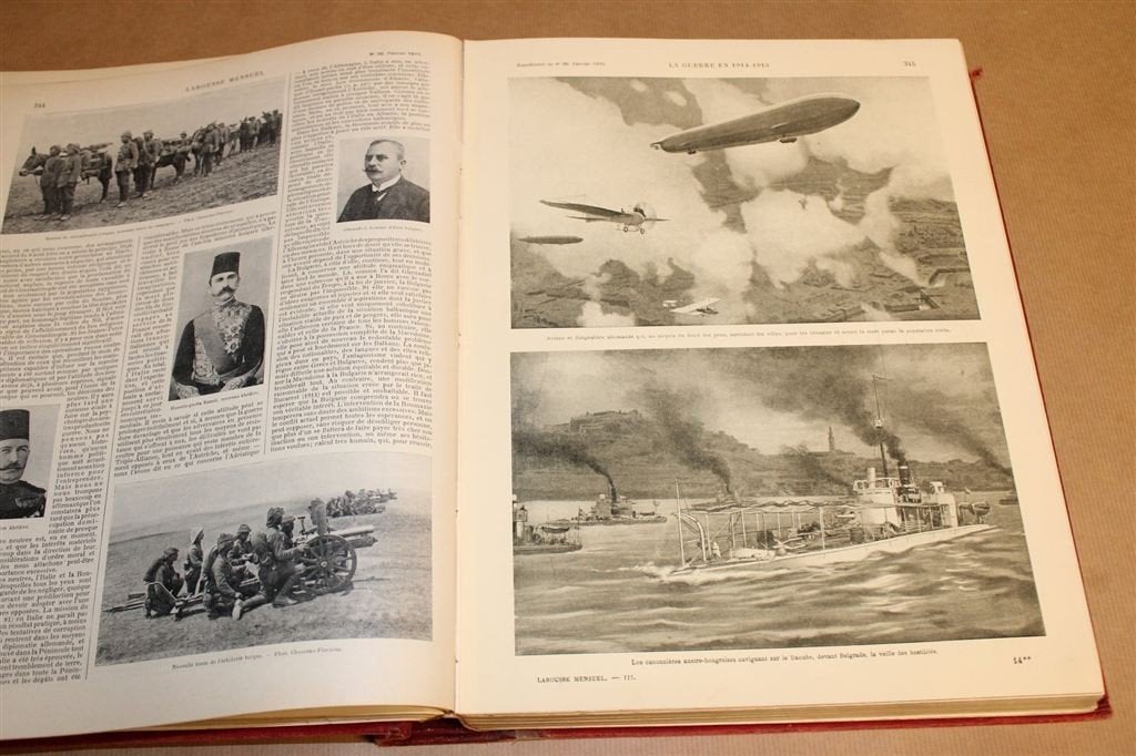 Larousse Encyclopedie: Deel 3 [1914-1916] — Wereldoorlog I B, Antiek en Kunst, Ophalen of Verzenden