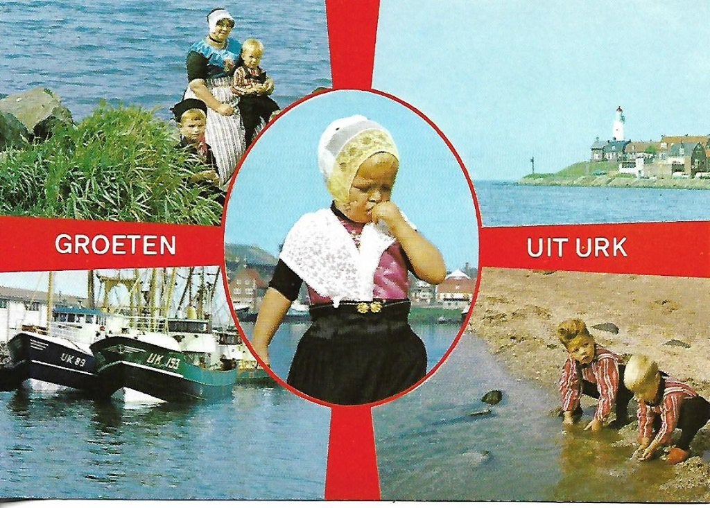 Urk- -5-luik., Verzenden, 1980 tot heden, Gelopen, Flevoland