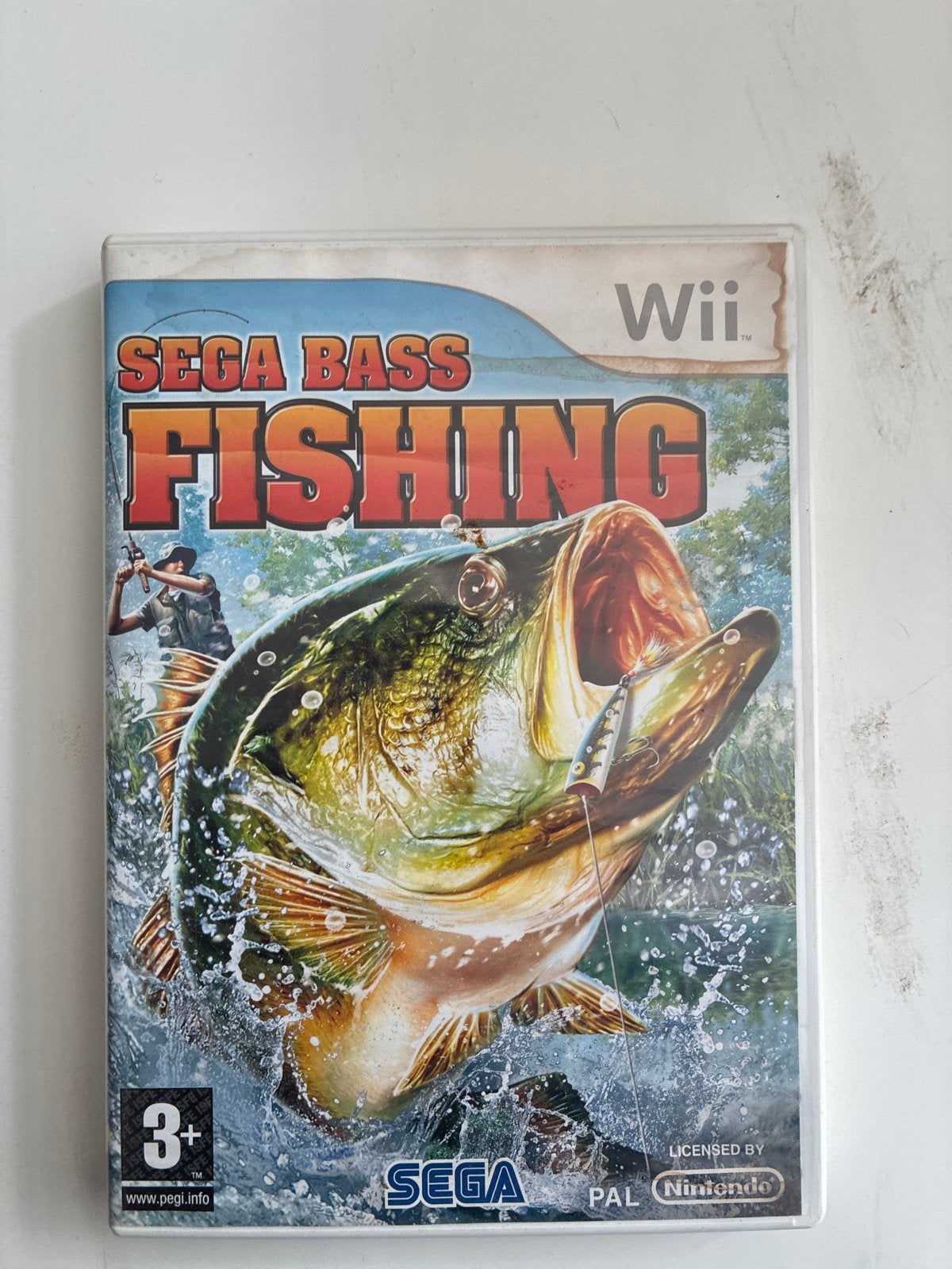 Sega Bass Fishing - Wii (PAL), Gebruikt, 1 speler, Ophalen of Verzenden, Vanaf 3 jaar