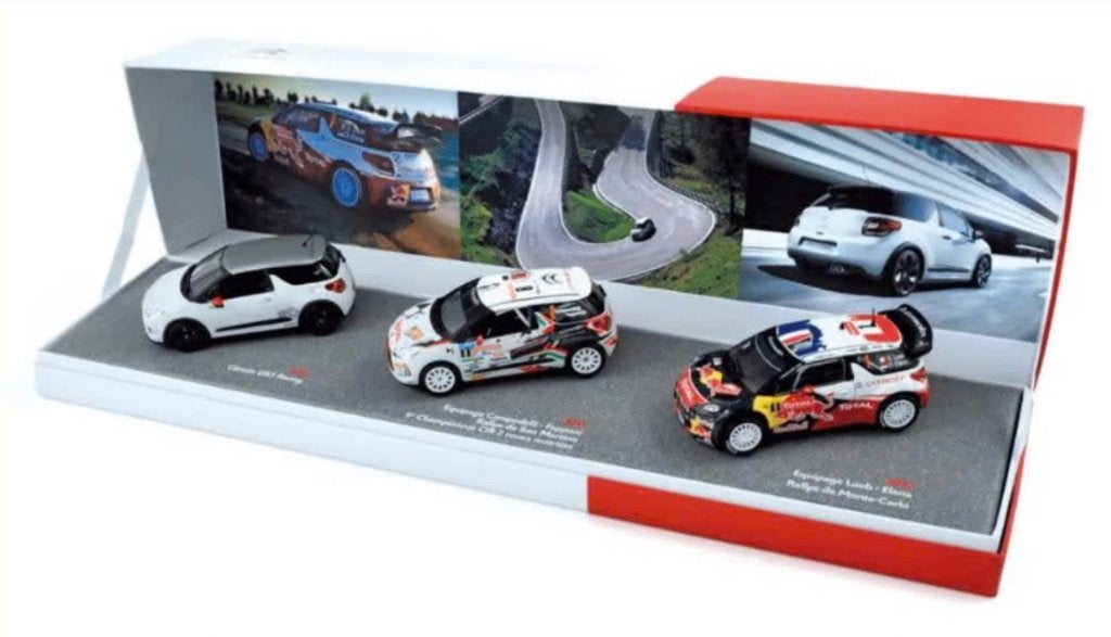 CITROEN Coffret '12 DS3 Racing / R3 / WRC schaal 1/43 155354, Verzenden, Nieuw, Auto, Overige merken