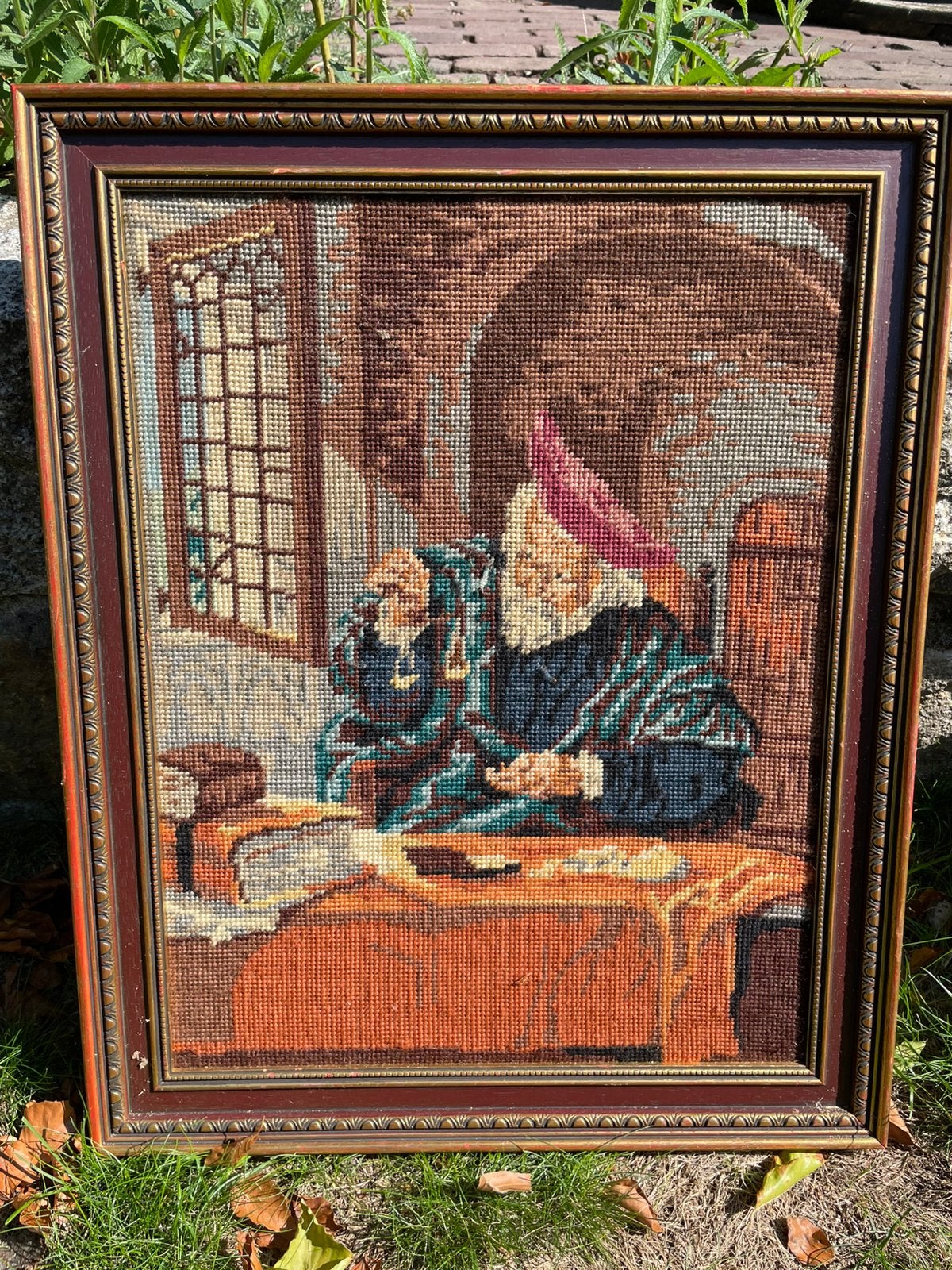 Borduurwerk de Goudweger, Ophalen of Verzenden