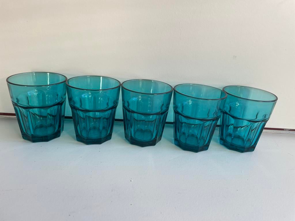 5 Ikea Pokal glazen, Glas of Glazen, Ophalen of Verzenden, Overige stijlen, Glas