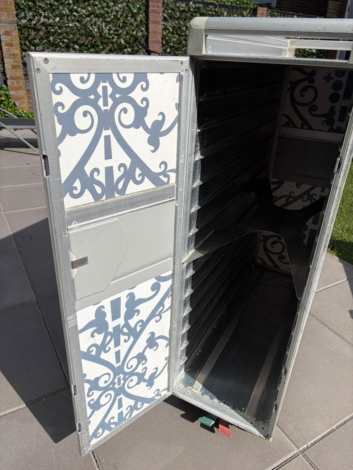 Originele KLM Full Size Vliegtuigtrolley – Marcel Wanders Ed, Ophalen of Verzenden, Gebruikt