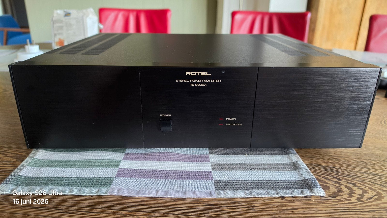 Rotel RB-990BX, Ophalen of Verzenden, 120 watt of meer, Overige merken