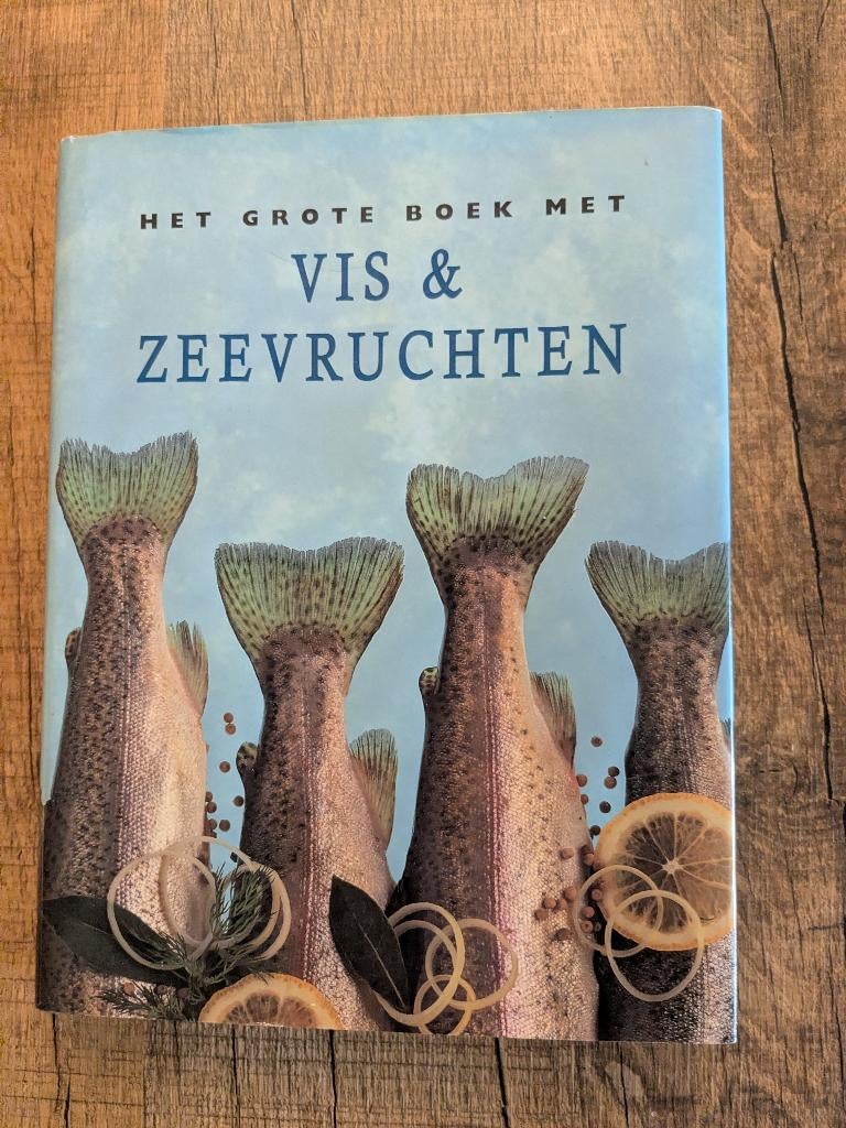 Boek vis en zeevruchten, Ophalen of Verzenden, Zo goed als nieuw, Nederland en België, Voorgerechten en Soepen