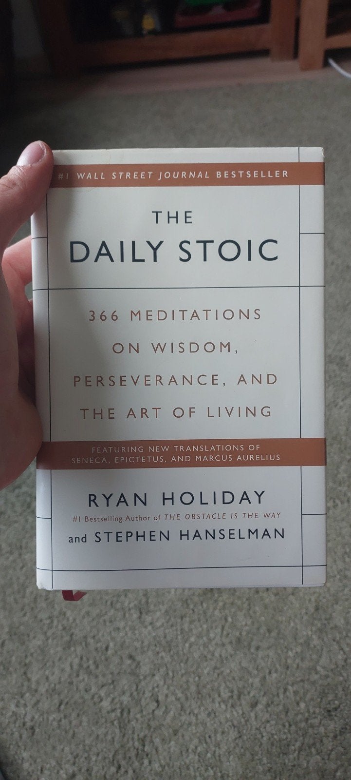 The Daily Stoic - Ryan Holiday (zo goed als nieuw), Ophalen of Verzenden