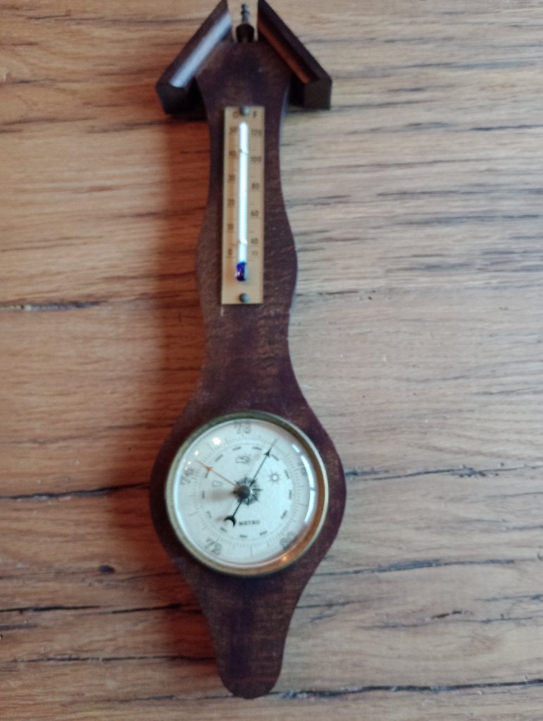 Wand barometer, Ophalen, Gebruikt, Barometer