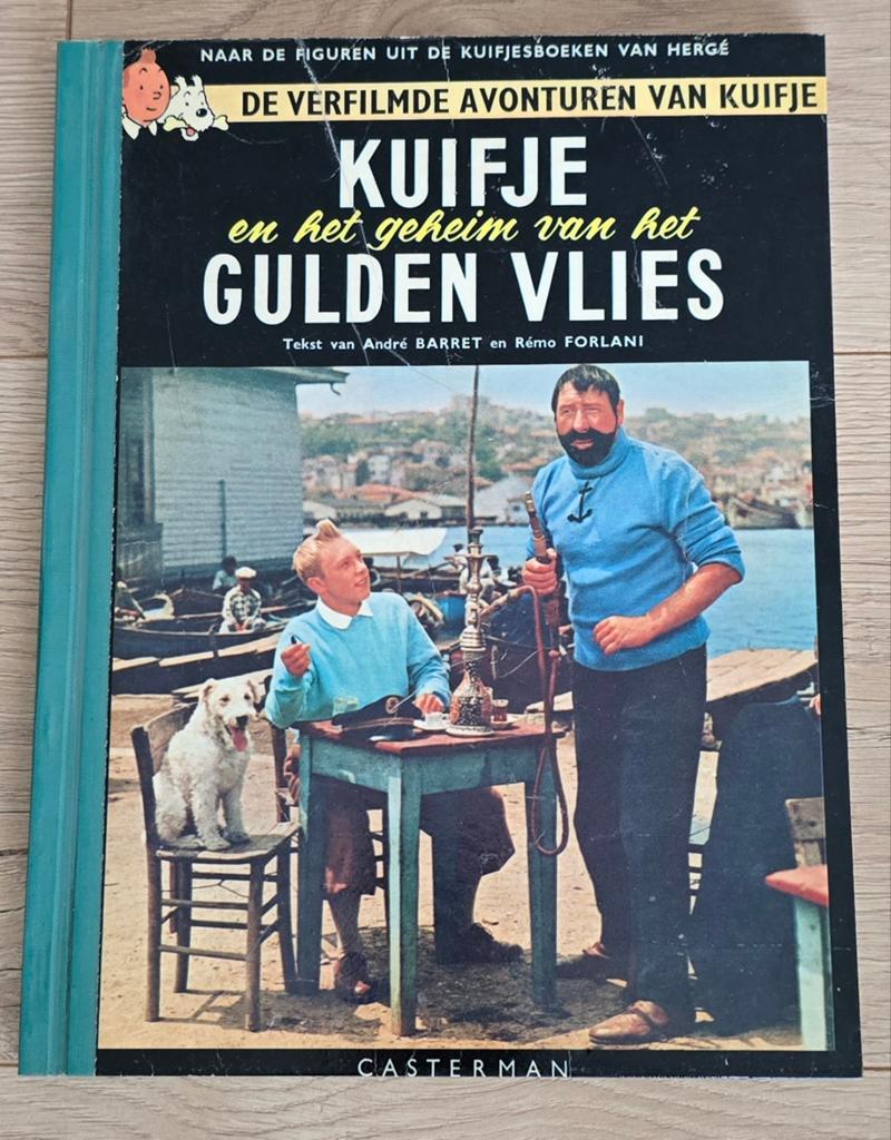 Kuifje en het Geheim van het Gulden Vlies – oude Casterman, Eén stripboek, Ophalen of Verzenden, Gelezen