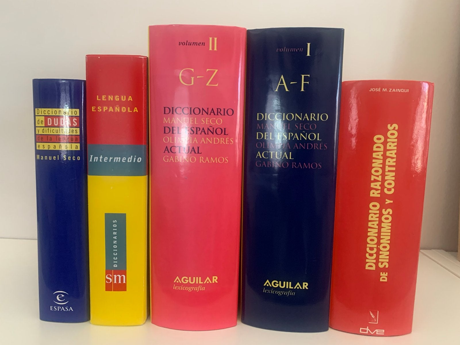 Spaanse woordenboeken en naslagwerken (5 stuks), Ophalen, Gelezen, Non-fictie