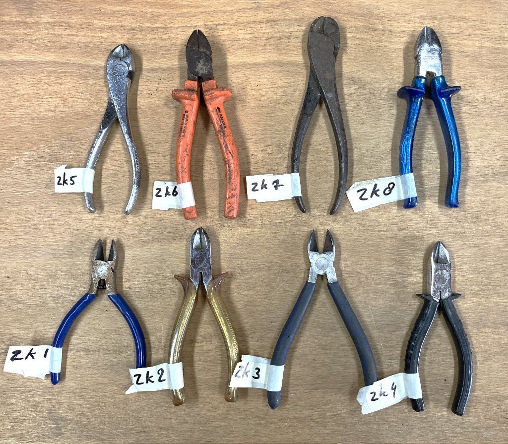 Partij van 44 Tangen, los of een bod voor alles, Ophalen of Verzenden, Gebruikt, Tang, Knipex