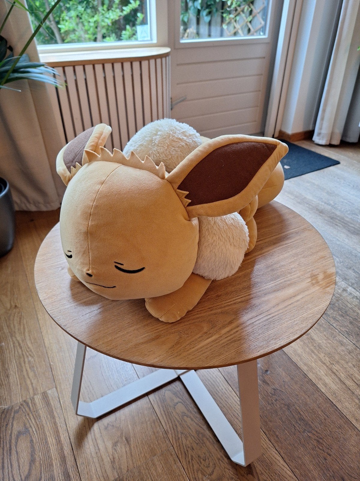 Pokémon Slapende Knuffel Pluche Eevee, Ophalen of Verzenden, Zo goed als nieuw