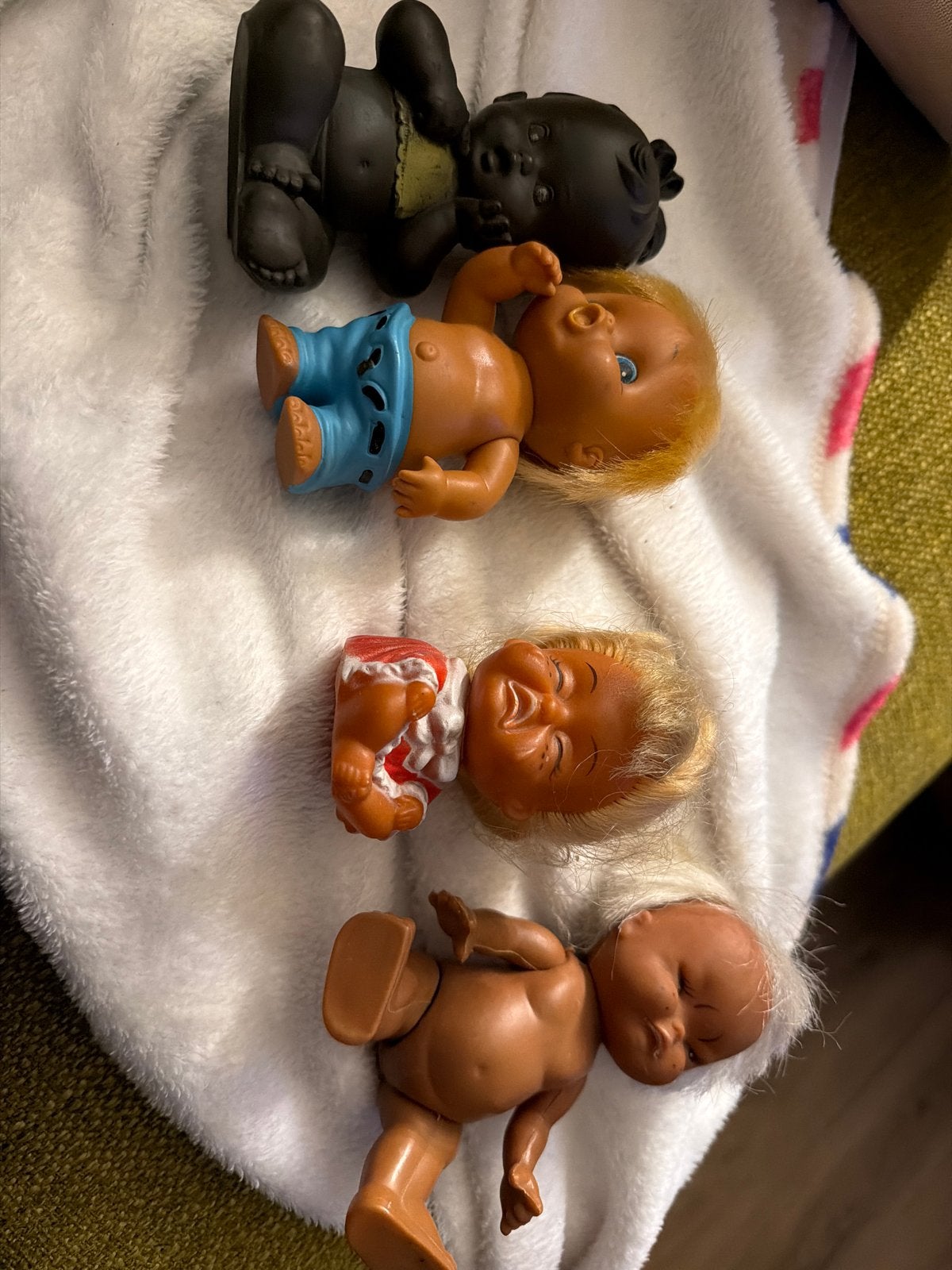 Vintage poppetjes - ongeveer 50 jaar oud, Ophalen of Verzenden, Gebruikt, Overige typen