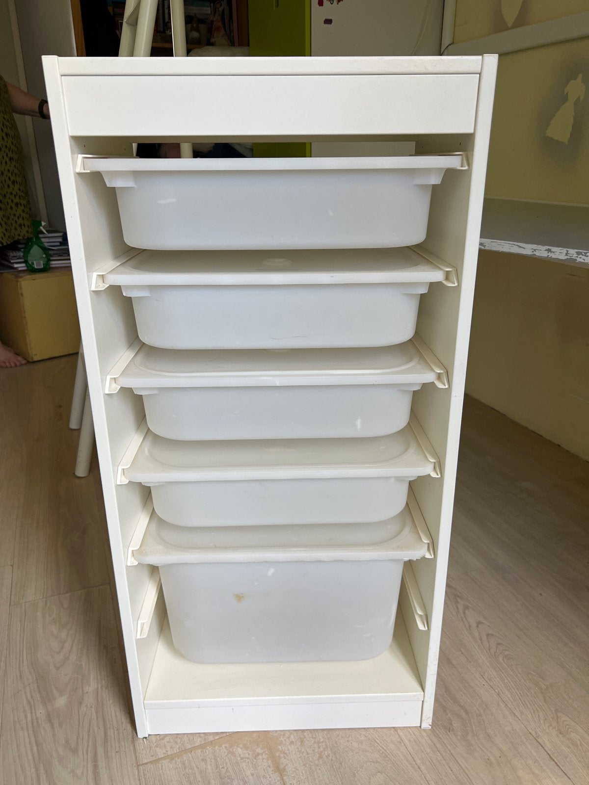 IKEA Trofast opbergkast met 6 bakken, Ophalen, Gebruikt