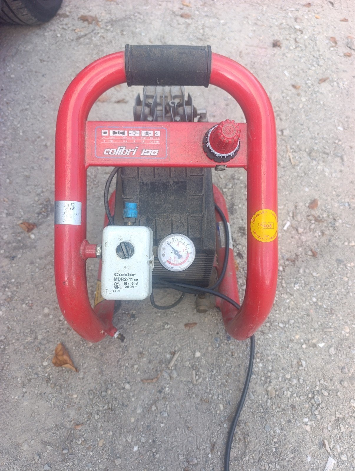 Colibri 120 Compressor - Compact en Krachtig, Gebruikt, 6 tot 10 bar, Ophalen of Verzenden, Minder dan 200 liter/min