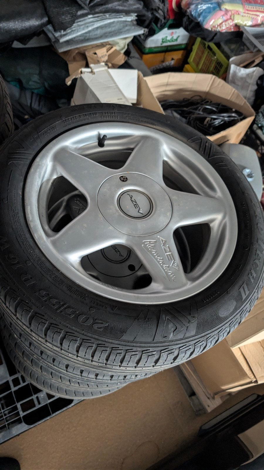 Azev velgenset, 15 inch 4x100, Auto-onderdelen, Banden en Velgen, Ophalen, Velg(en), 16 inch, 195 mm
