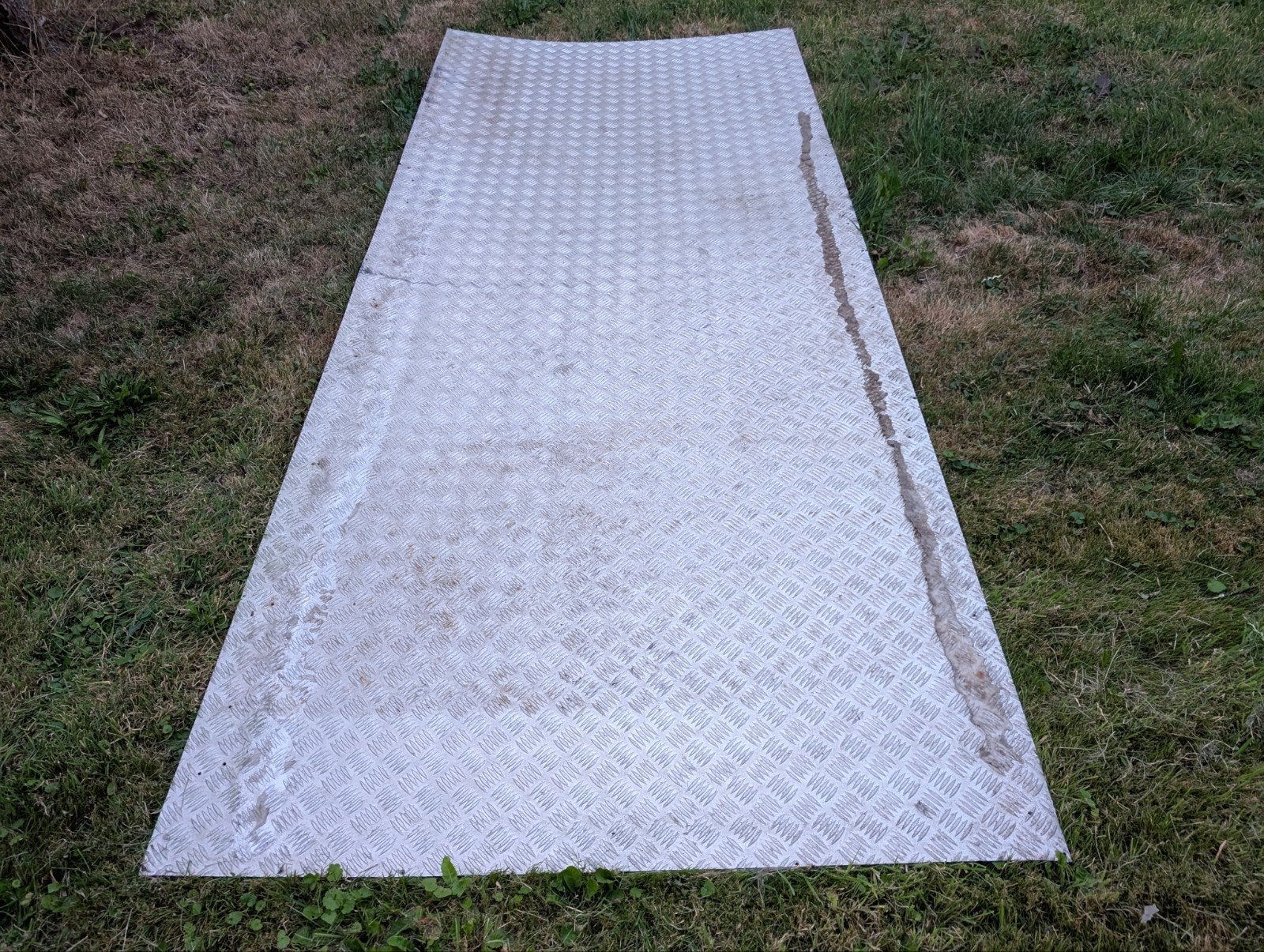 aluminium traanplaat 120x300, Ophalen