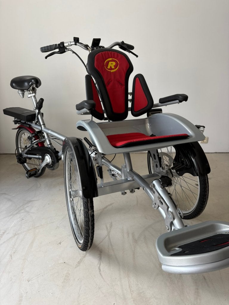 opair van raam nieuwe ondersteuning bafang en garantie, 20 inch of meer, Versnellingen, Zo goed als nieuw, Deels opvouwbaar