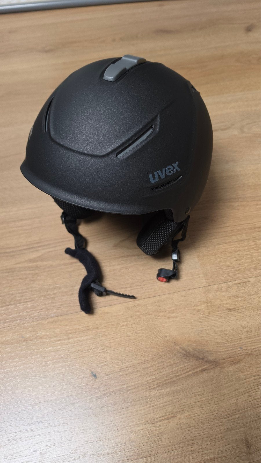 Uvex Skihelm en Bril - Zwart, Ophalen, Zo goed als nieuw, Skiën