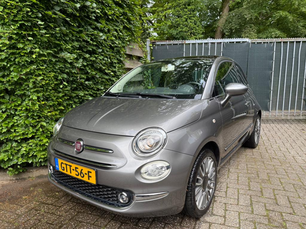 Fiat 500 1.2 Lounge 2017 pano, Auto's, Fiat, Voorwielaandrijving, Stof, 4 cilinders, Handgeschakeld