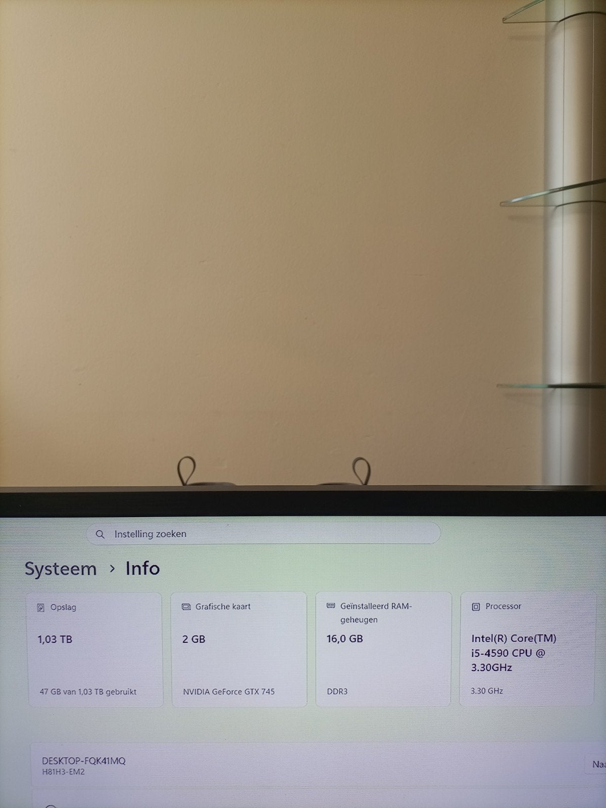 Medion Gaming PC - Intel i5-4590, GTX 745, 16GB RAM, Computers en Software, Intel Core i5-4590, Gebruikt, HDD, Medion