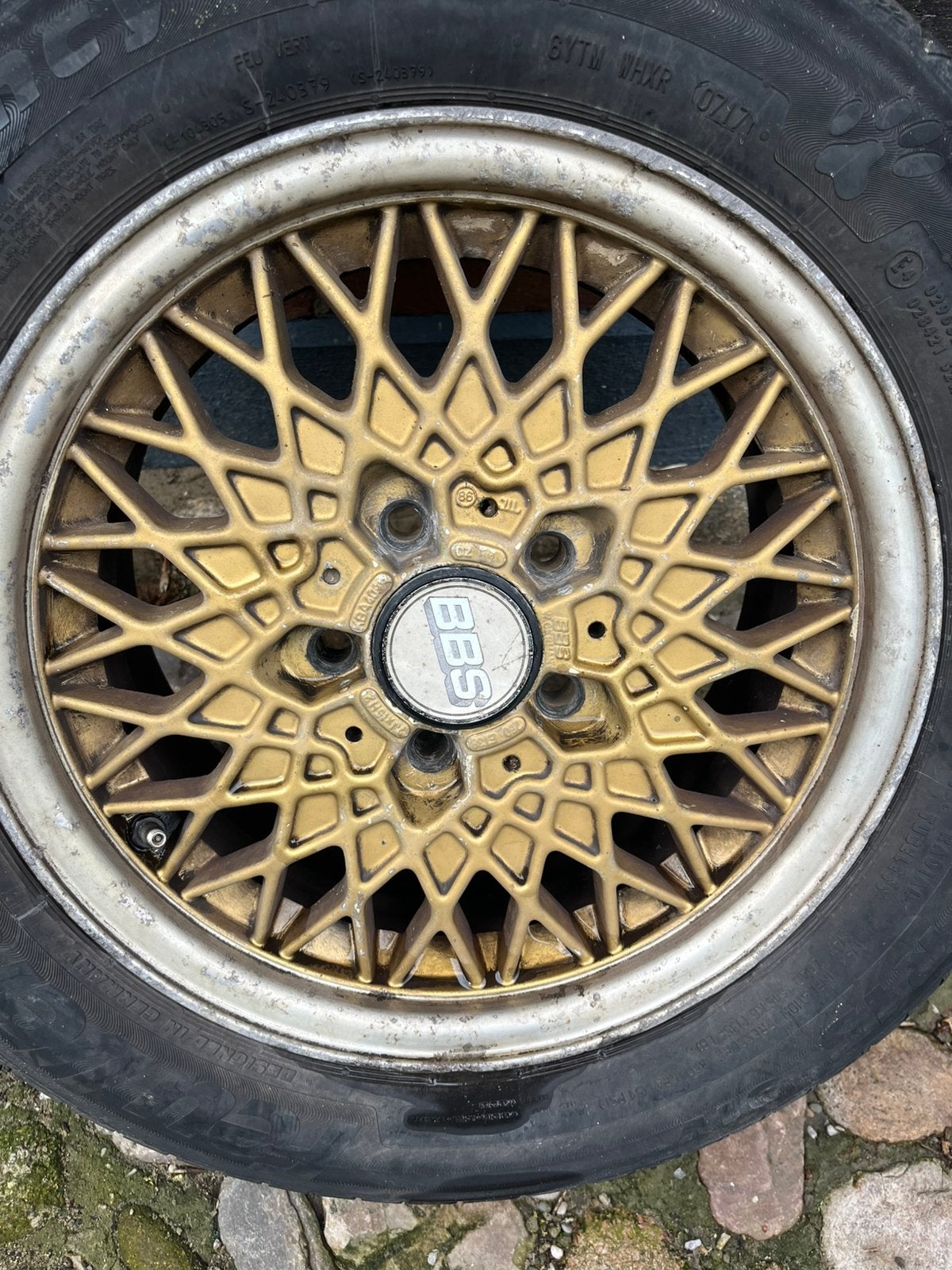 BBS velgen  steek 5x112 15 inch ET 38, Auto-onderdelen, Banden en Velgen, Ophalen, 15 inch, Zomerbanden, Velg(en)