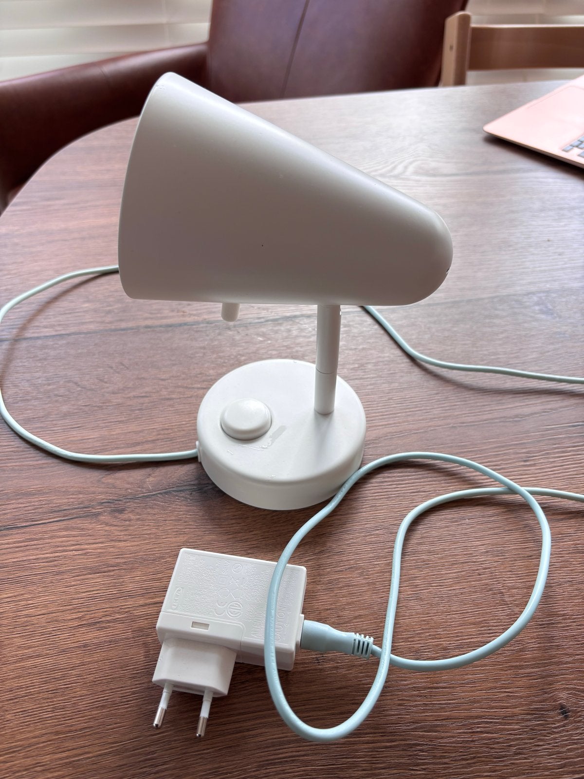 Wandlamp met dimfunctie, Ophalen, Gebruikt, Kunststof, Wit