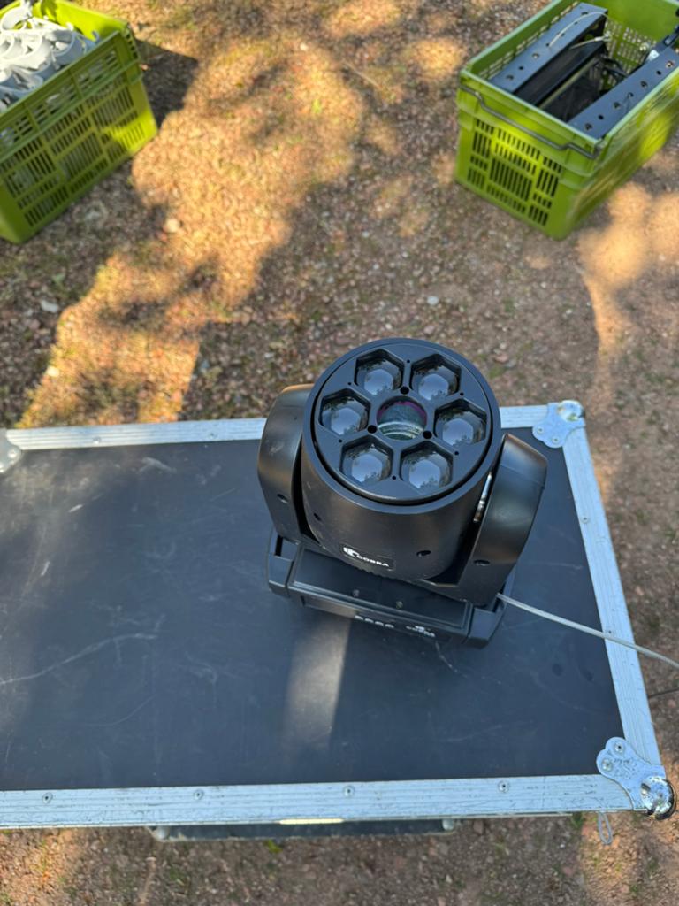Movinghead Beamz Cobra 160, Ophalen, Zo goed als nieuw, Licht