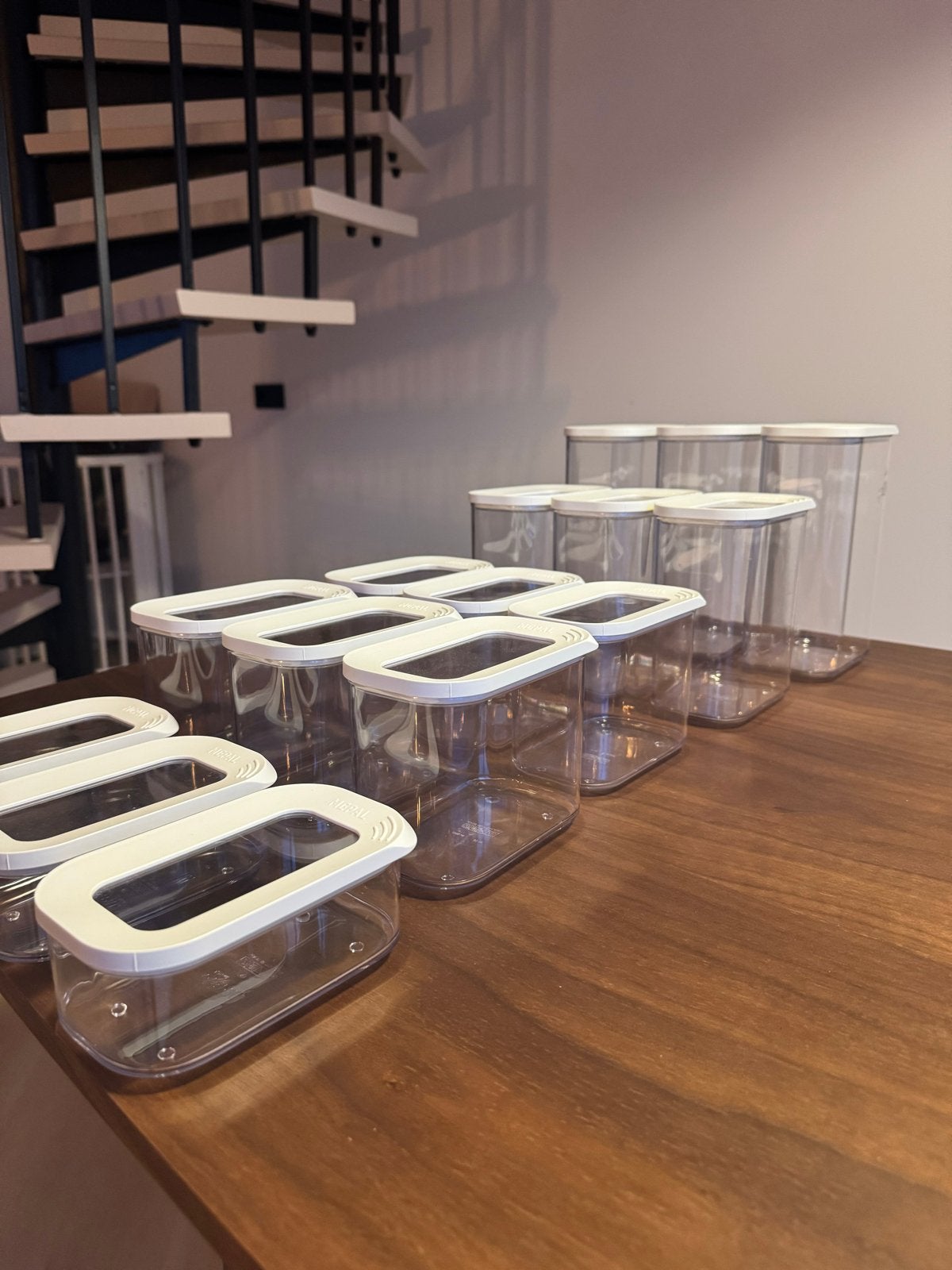 Mepal Modula Bewaardozen Set - 15 Stuks, Huis en Inrichting, Ophalen, Kunststof, Nieuw, Voorraadpot