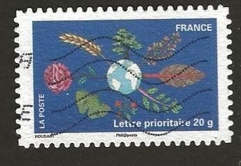 Frankrijk 183, bron van leven voor TonW, Verzenden, Gestempeld