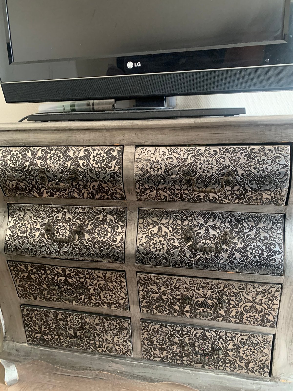 Barok kastje/dressoir, Ophalen, Gebruikt, 5 laden of meer, 50 tot 100 cm