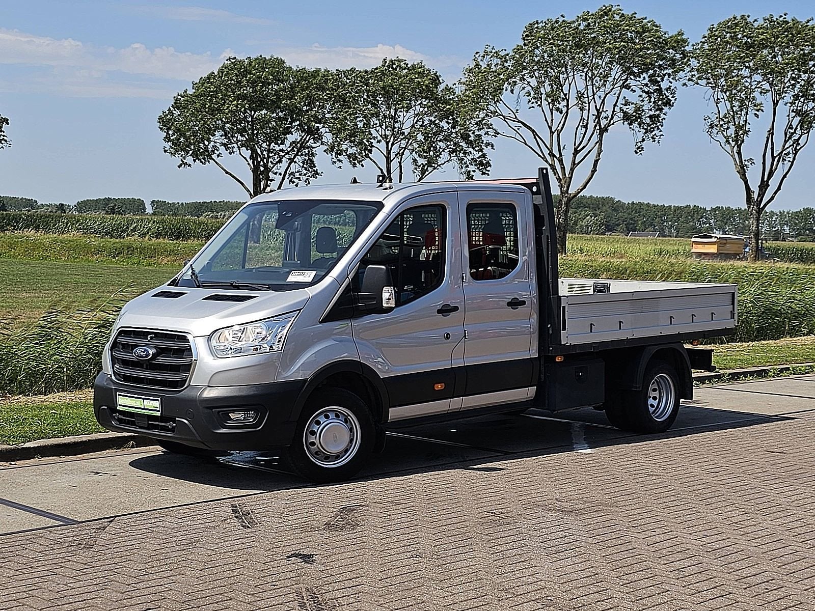 FORD TRANSIT 2.0 dubbele cabine 170pk, Gebruikt, Euro 6, 7 stoelen, 2561 kg