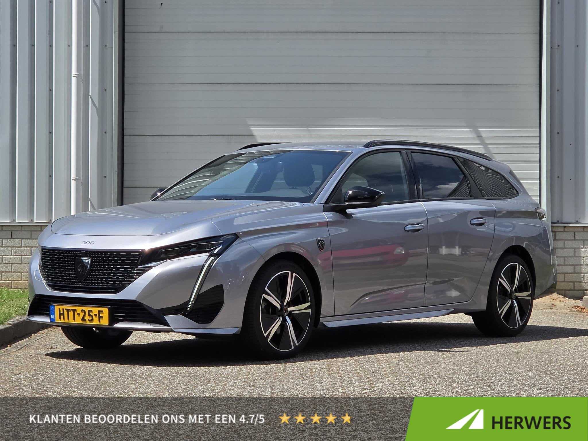 Peugeot 308 SW Hybrid 136 e-DCS6 GT Automaat / Adaptief Crui, Auto's, 136 pk, Gebruikt, Euro 6, 1199 cc
