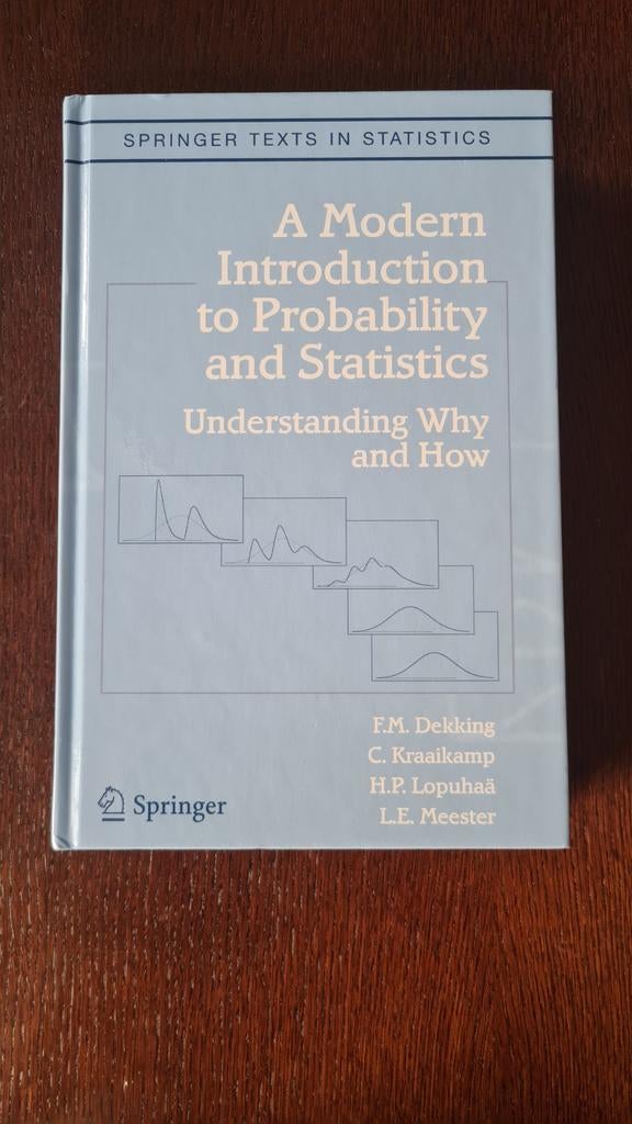 A Modern Introduction to Probability and Statistics, Ophalen of Verzenden, Zo goed als nieuw, Werktuigbouwkunde
