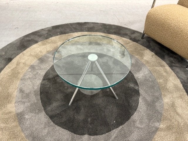 Nieuw Beek Maupertuus Bijzettafel Glas D50 H40 Design Tafel, Minder dan 50 cm, Rond, Nieuw, Minder dan 50 cm