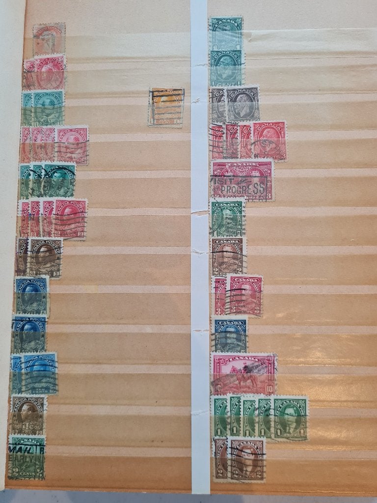 Canada uitzoeklot van klassiek tot modern 17 scans, Postzegels en Munten, Ophalen of Verzenden, Buitenland