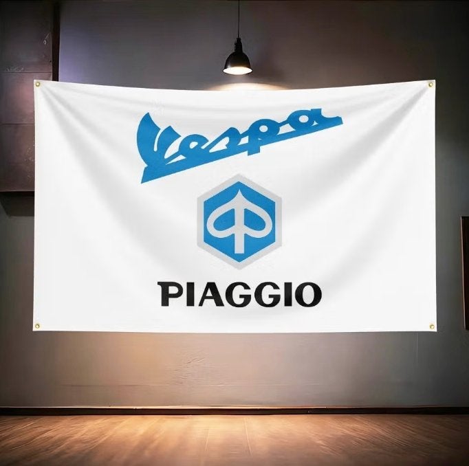 Grote vlaggen Piaggio (150x90cm), Ophalen of Verzenden, Nieuw