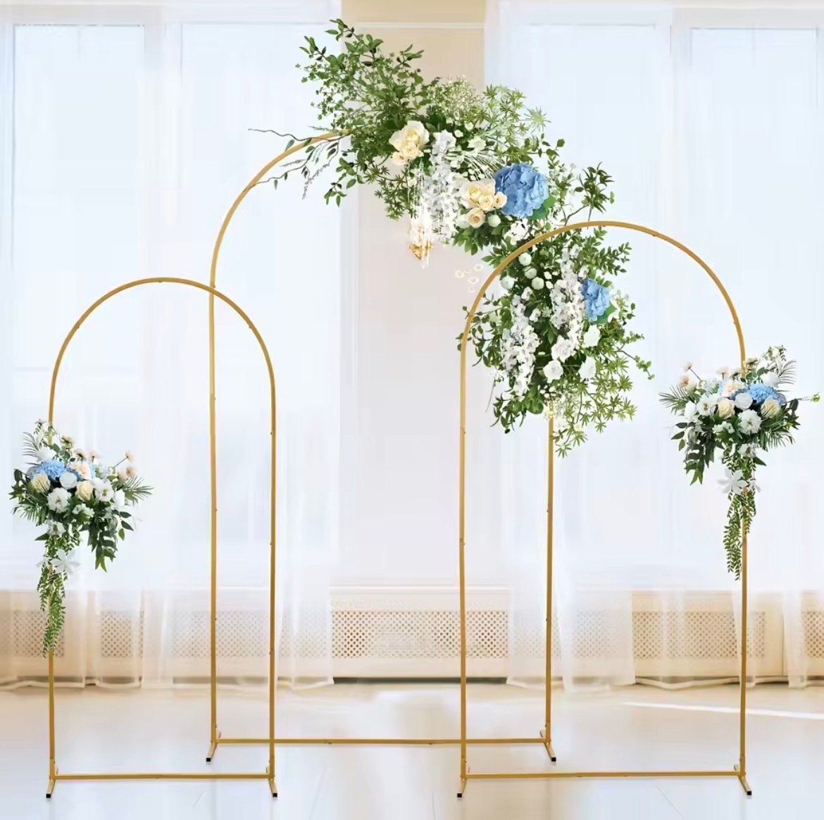 Gouden Decoratieve Bogen Set voor Feesten te huur!, Ophalen, Nieuw, Versiering, Geboorte of Huwelijk