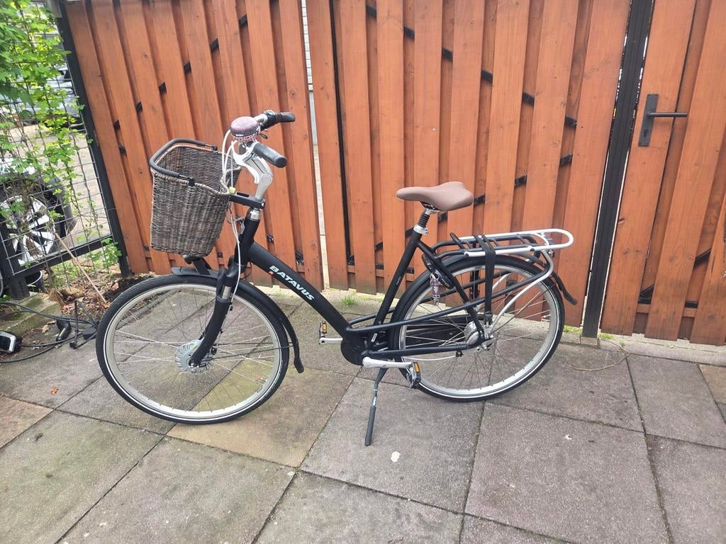 Fijne Mama fiets te koop met mandje!, Fietsen en Brommers, Ophalen, Gebruikt, Batavus, 56 cm of meer