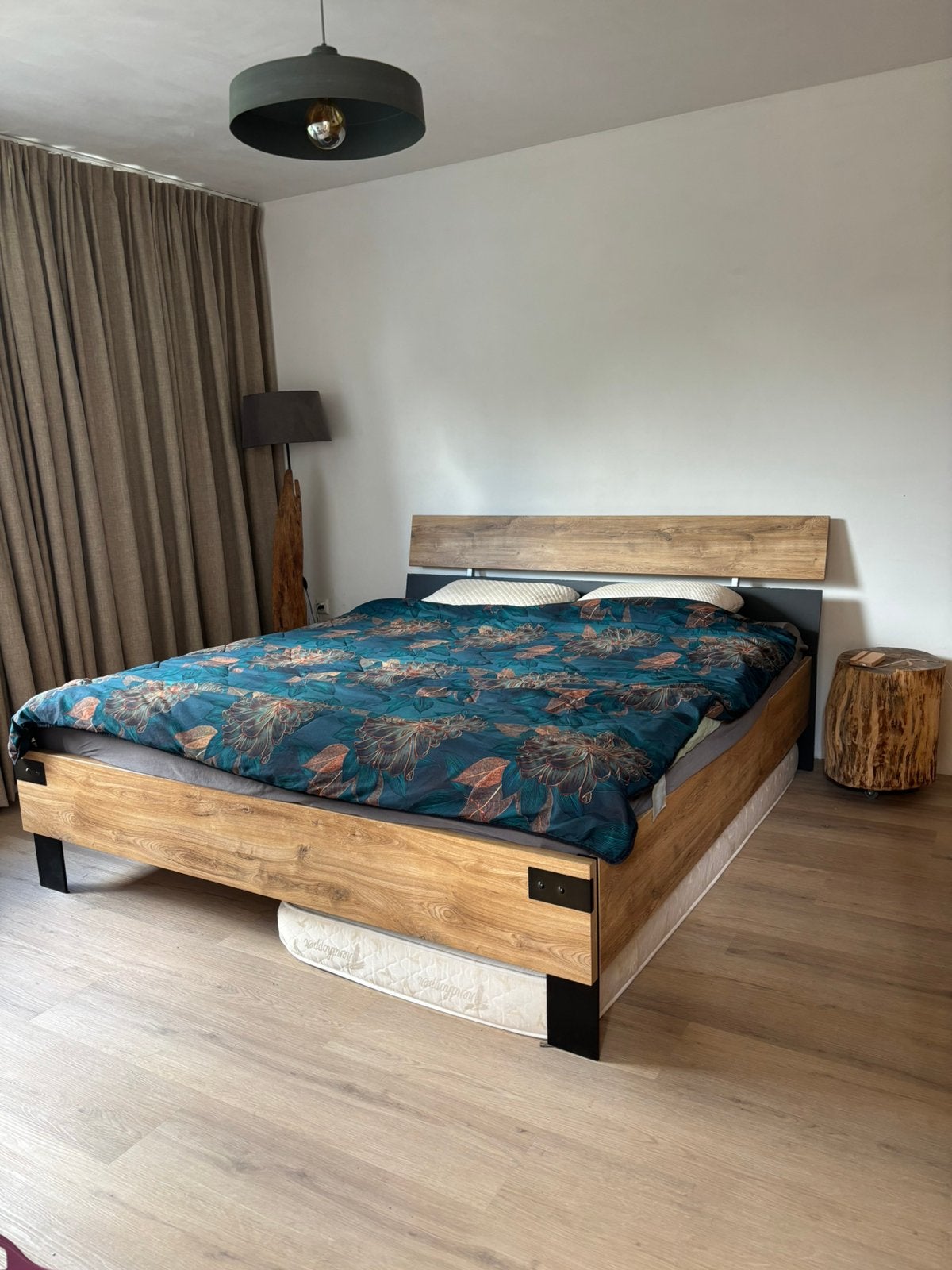 Bed, Huis en Inrichting, Ophalen, Zo goed als nieuw, Tweepersoons