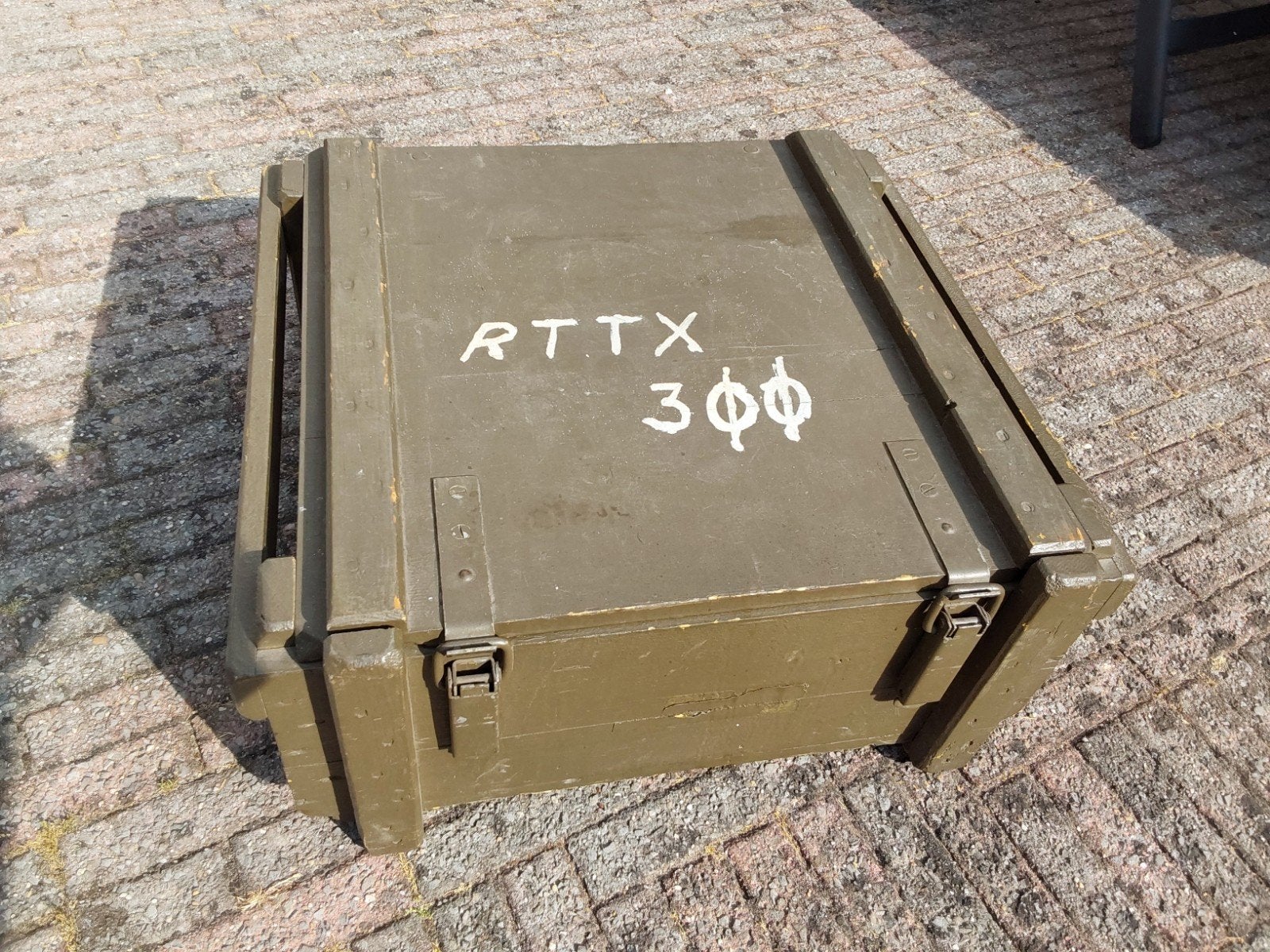 Legerkist militaire kist munitiekist NL, Verzamelen, Militaria | Algemeen, Ophalen, Landmacht, Nederland, Kist of Geocache