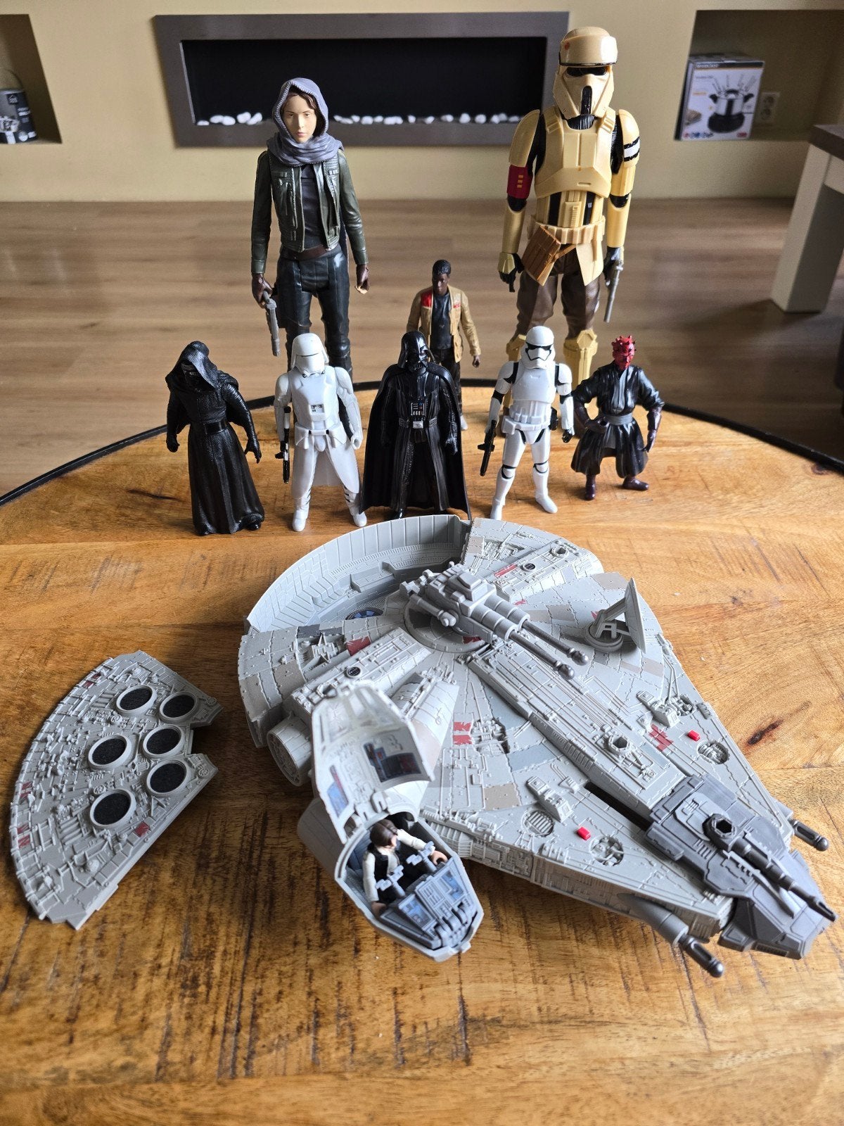 Star Wars Millennium Falcon met figuren, Ophalen of Verzenden