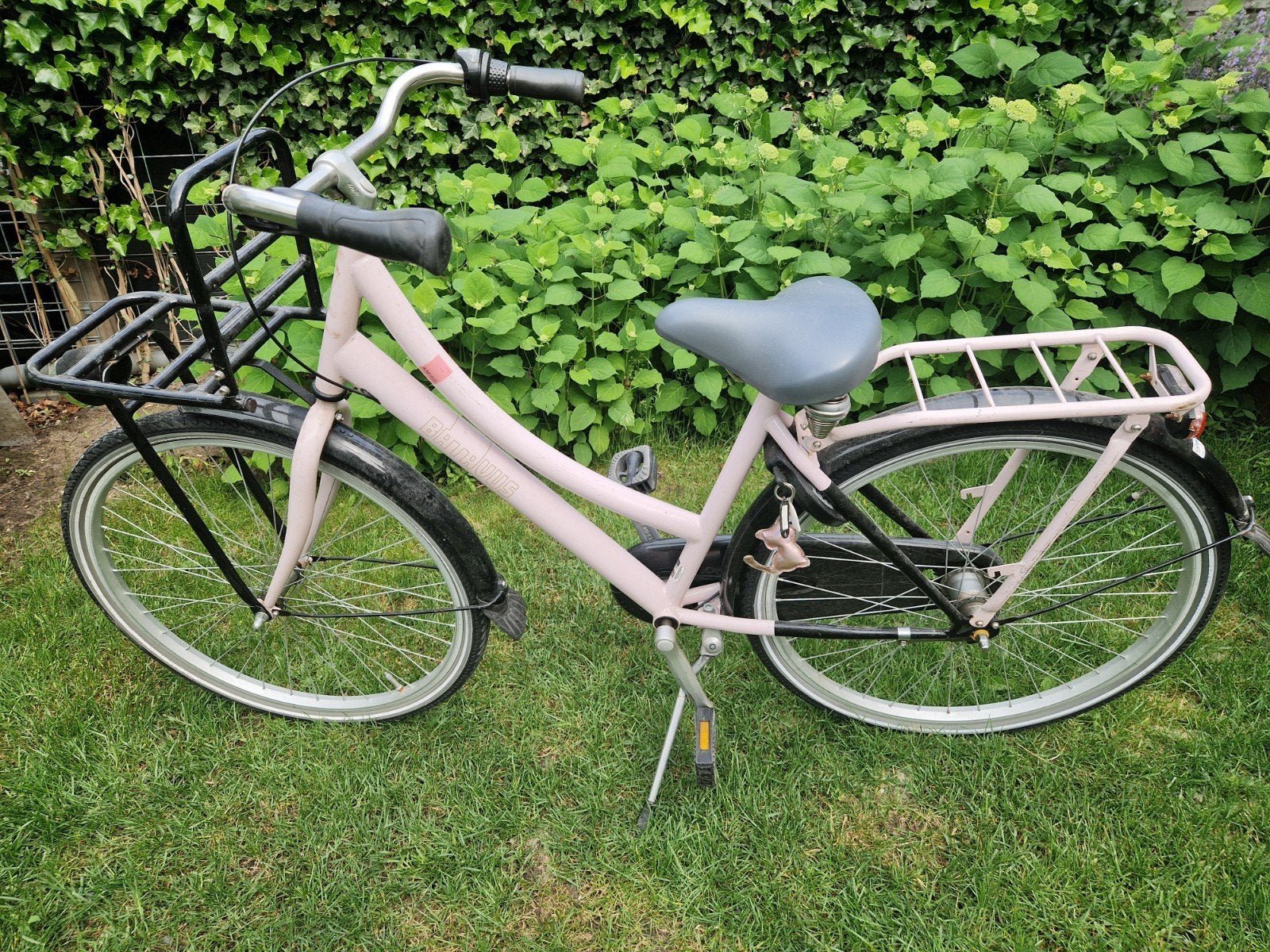 Batavus Meisjesfiets Roze met Mandje - Gebruikt, Ophalen, Gebruikt, Terugtraprem, Batavus