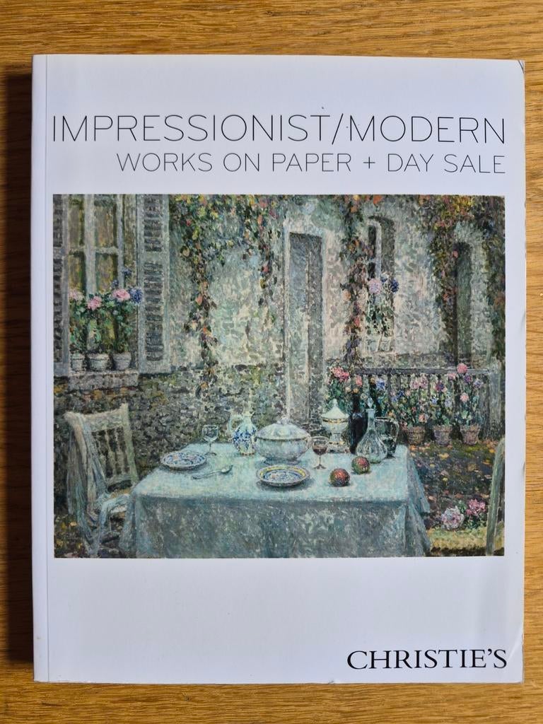 Christie's Impressionist/Modern Works on Paper + Day Sale, Ophalen of Verzenden, Gelezen, Overige onderwerpen, Christie's