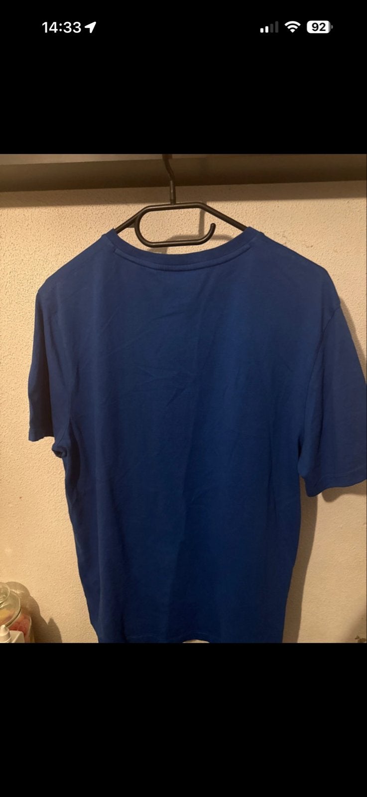 Lyle & Scott T-shirt - Maat M - Blauw, Kleding | Heren, Ophalen of Verzenden, Zo goed als nieuw, Maat 48/50 (M), Blauw